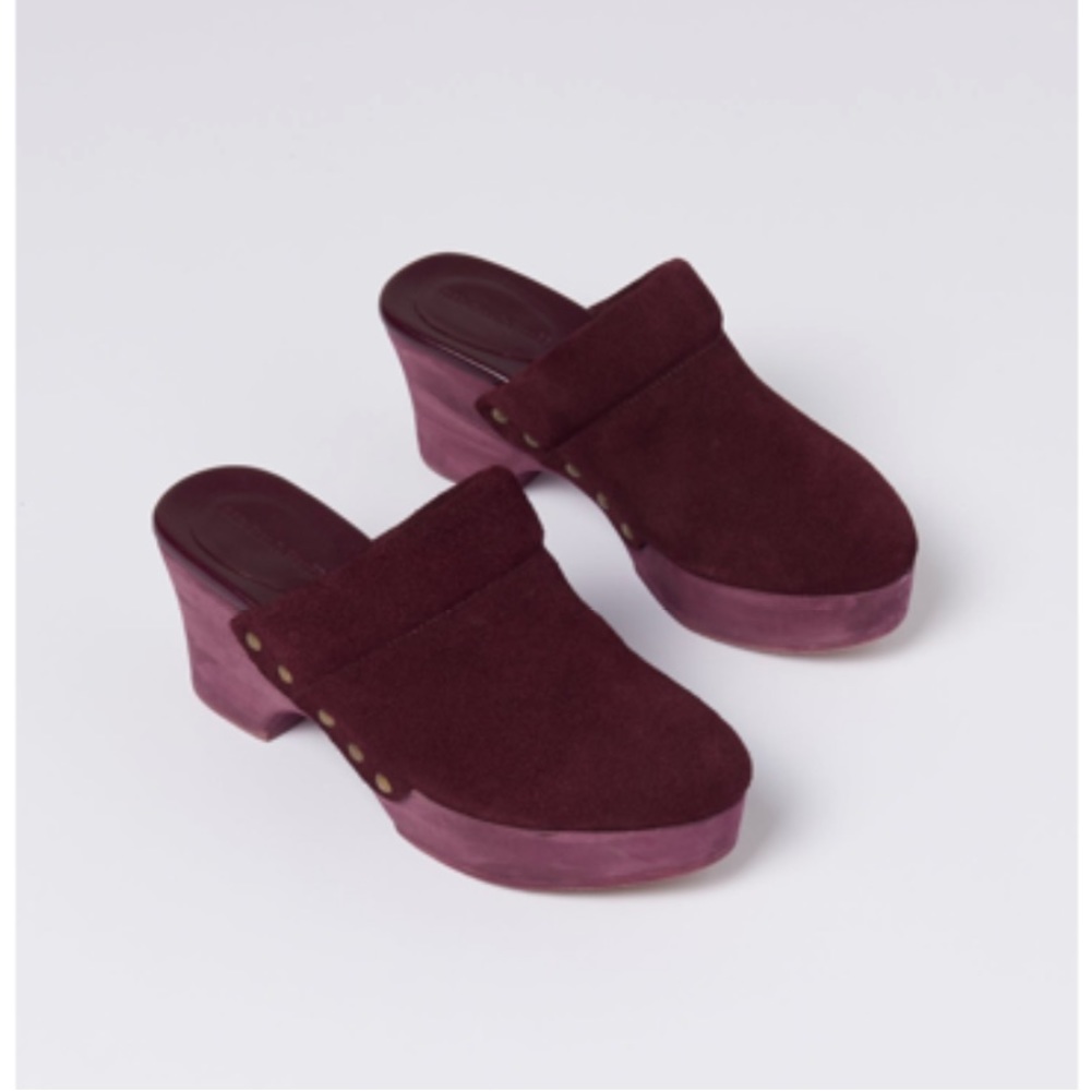 SOLD NWOB Misha & Puff Adult Pillow Clog in Madder Root Sz 42 - Picture 1 of 8